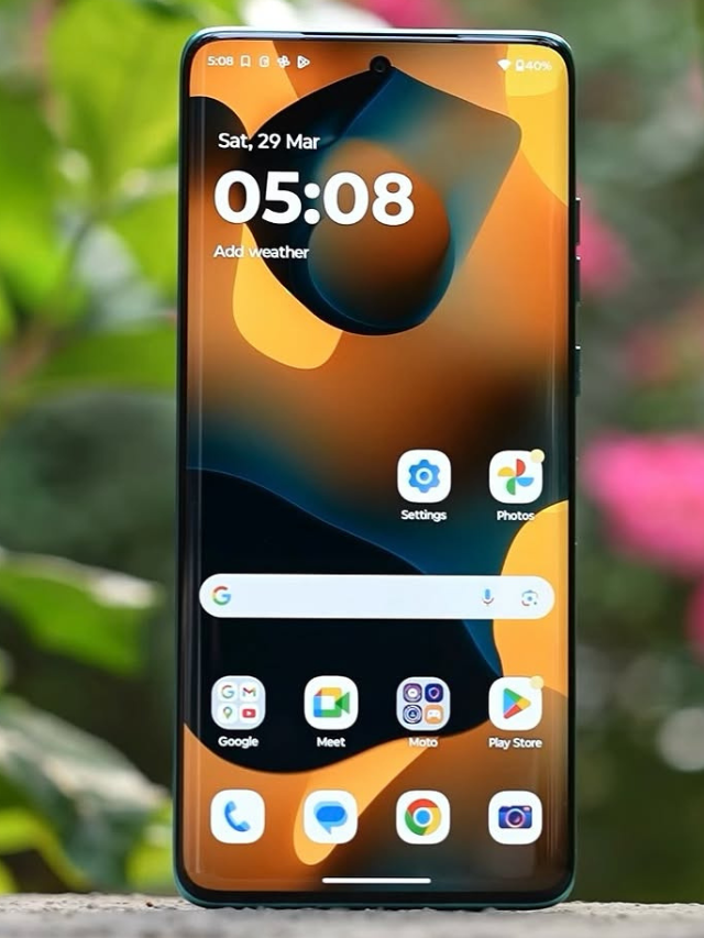 5500mAh की बैटरी और 120Hz रिफ्रेश रेट के साथ Motorola Edge 60 Fusion