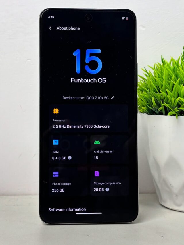iQOO Z10x स्मार्टफोन की 6 लाजबाव बातें, यहाँ देखें।