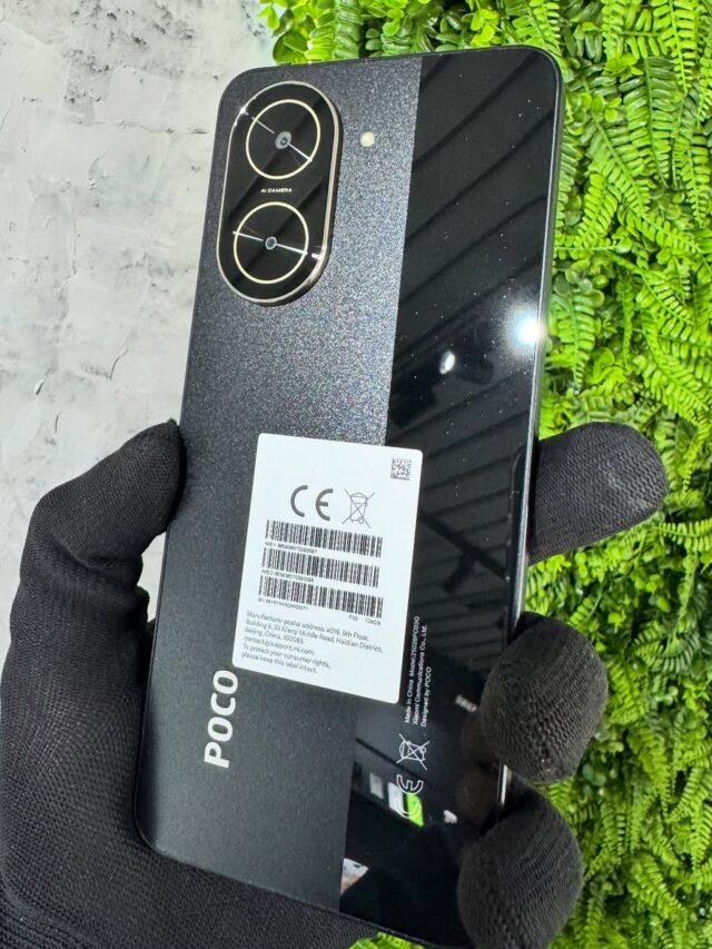 128GB स्टोरेज और 5200 mAh की बैटरी के साथ POCO C71