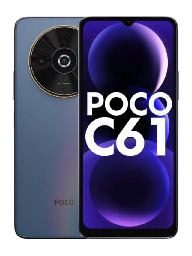 POCO C61: स्मार्टफोन जो आपकी ज़िंदगी को बनाए और भी स्मार्ट।