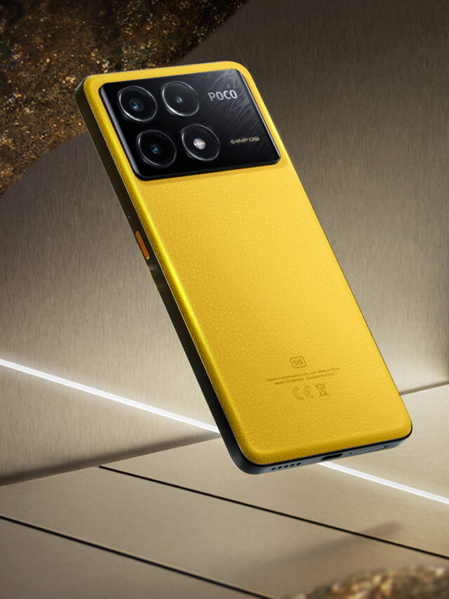 POCO X6 Pro: MediaTek Dimensity 8300 Ultra के साथ बेजोड़ परफॉर्मेंस।